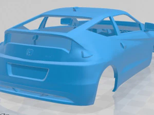 honda cr-z 2011 printable body car 3D Print Model