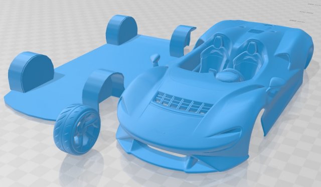 mclaren elva 2021 printable car Modèles 3D en vedette .c4d .max .obj .3ds .fbx .stl .blend 