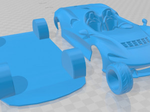 mclaren elva 2021 printable car Modèles 3D en vedette