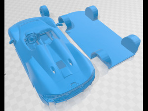 mclaren elva 2021 printable car Modèles 3D en vedette