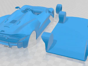 mclaren elva 2021 printable car 3D Print Model