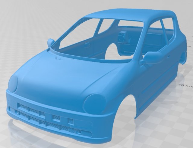 honda today ja4 1996 printable body car Modelo de impresión 3D .c4d .max .obj .3ds .fbx .stl .blend 