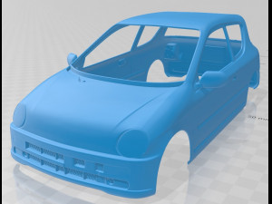 honda today ja4 1996 printable body car 3D Print Model