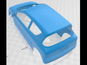 honda today ja4 1996 printable body car Modelo de impresión 3D