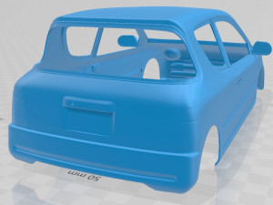 honda today ja4 1996 printable body car Modelo de impresión 3D