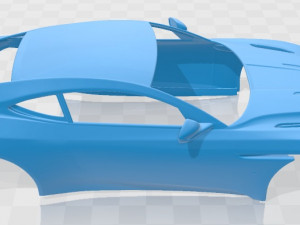 aston martin db11 printable body car 3D प्रिंट मॉडल