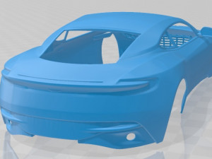 aston martin db11 printable body car 3D प्रिंट मॉडल