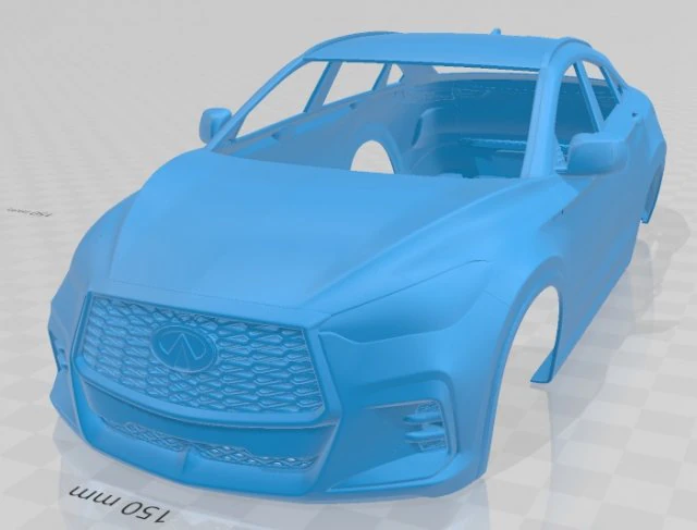 infiniti qx55 2022 printable body car 3D Print Model .c4d .max .obj .3ds .fbx .stl .blend 