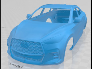 infiniti qx55 2022 printable body car 3D Print Model