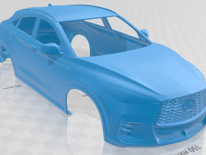 infiniti qx55 2022 printable body car Modèles 3D en vedette