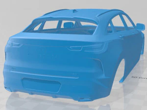 infiniti qx55 2022 printable body car 3D Print Model