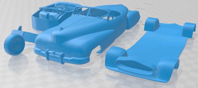 buick y-job 1938 printable car 3D Print Model .c4d .max .obj .3ds .fbx .stl .blend 