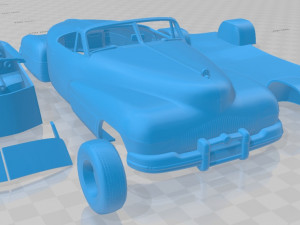 buick y-job 1938 printable car 3D Print Model