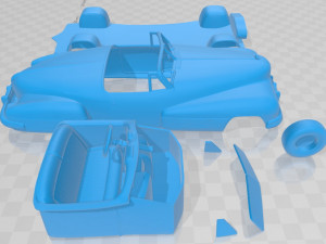 buick y-job 1938 printable car 3D Print Model