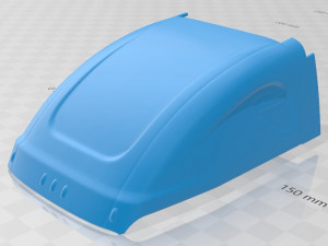 freightliner cascadia 2011 printable truck Modèles 3D en vedette