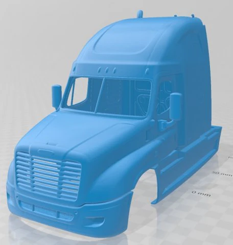freightliner cascadia 2011 printable body car 3D Print Model .c4d .max .obj .3ds .fbx .stl .blend 
