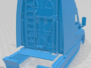 freightliner cascadia 2011 printable body car 3D-Druckmodell