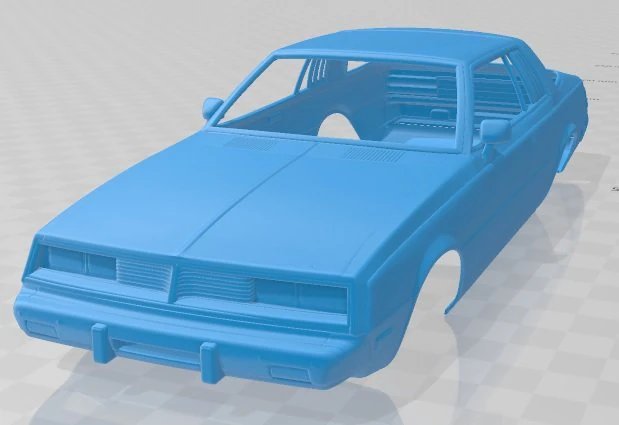 dodge challenger 1978 printable body car 3D Print Model .c4d .max .obj .3ds .fbx .stl .blend 