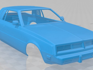 dodge challenger 1978 printable body car 3D Print Model