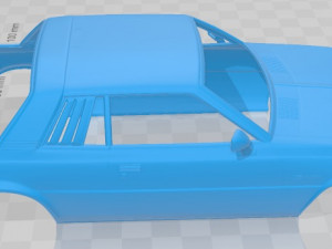 dodge challenger 1978 printable body car 3D Print Model