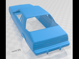 dodge challenger 1978 printable body car 3D Print Model