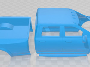 dodge ram 2010 printable body car Modello di stampa 3D