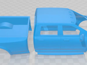 dodge ram 2010 printable body car 3D Print Model