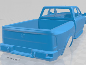 dodge ram 2010 printable body car Modello di stampa 3D