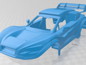 subaru xtrek dakar printable body car Modelo de impresión 3D