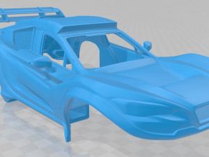 subaru xtrek dakar printable body car 3D 打印模型