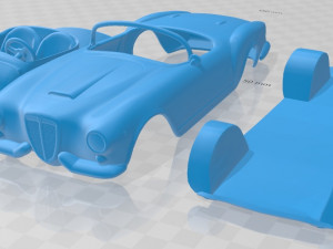 lancia aurelia gt convertible 1954 printable car 3D Print Model