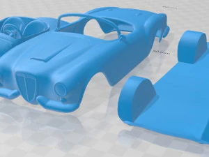 lancia aurelia gt кабриолет 1954 года распечатанный автомобиль 3D Принт Модель