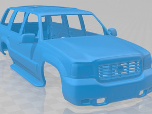 cadillac escalade 1999 printable body car 3D Print Model
