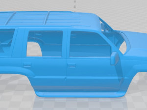 cadillac escalade 1999 printable body car 3D Print Model