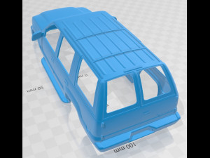 cadillac escalade 1999 printable body car 3D Print Model