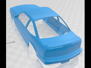 pontiac sunbird gt coupe 1986 printable body car 3D Принт Модель