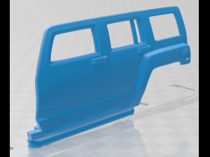 hummer h3 2010 printable car Model do druku 3D