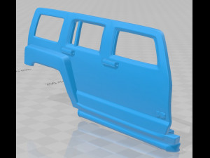 hummer h3 2010 printable car Model do druku 3D