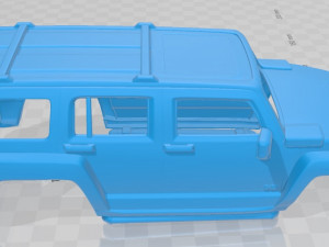 hummer h3 2010 printable body car 3D Druckmodell