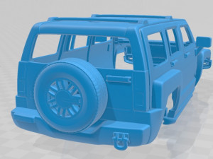 hummer h3 2010 printable body car 3D Druckmodell