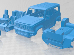 suzuki jimny sierra 2019 printable car 3D Print Model