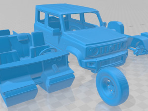 suzuki jimny sierra 2019 printable car Modelo de Impressão 3D