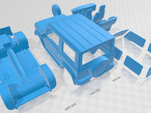suzuki jimny sierra 2019 printable car Modelo de Impressão 3D