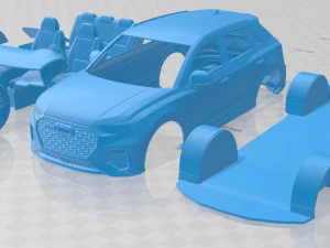 audi q3 rs 2020 printable car 3D Print Model