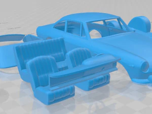 ferrari 330 gt 22 1965 printable car 3D Print Model