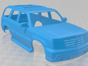 escalade 2002 printable body car Modelo de Impressão 3D