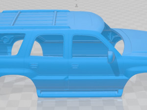 escalade 2002 printable body car Modelo de Impressão 3D