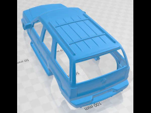 escalade 2002 printable body car 3D Print Model