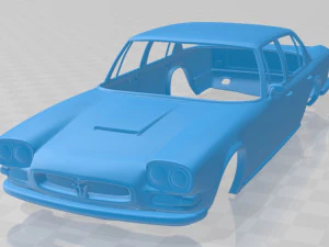 maserati quattroporte 1966 printable body car 3D Print Model