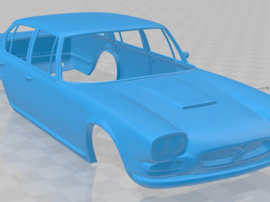 maserati quattroporte 1966 printable body car Modello di stampa 3D